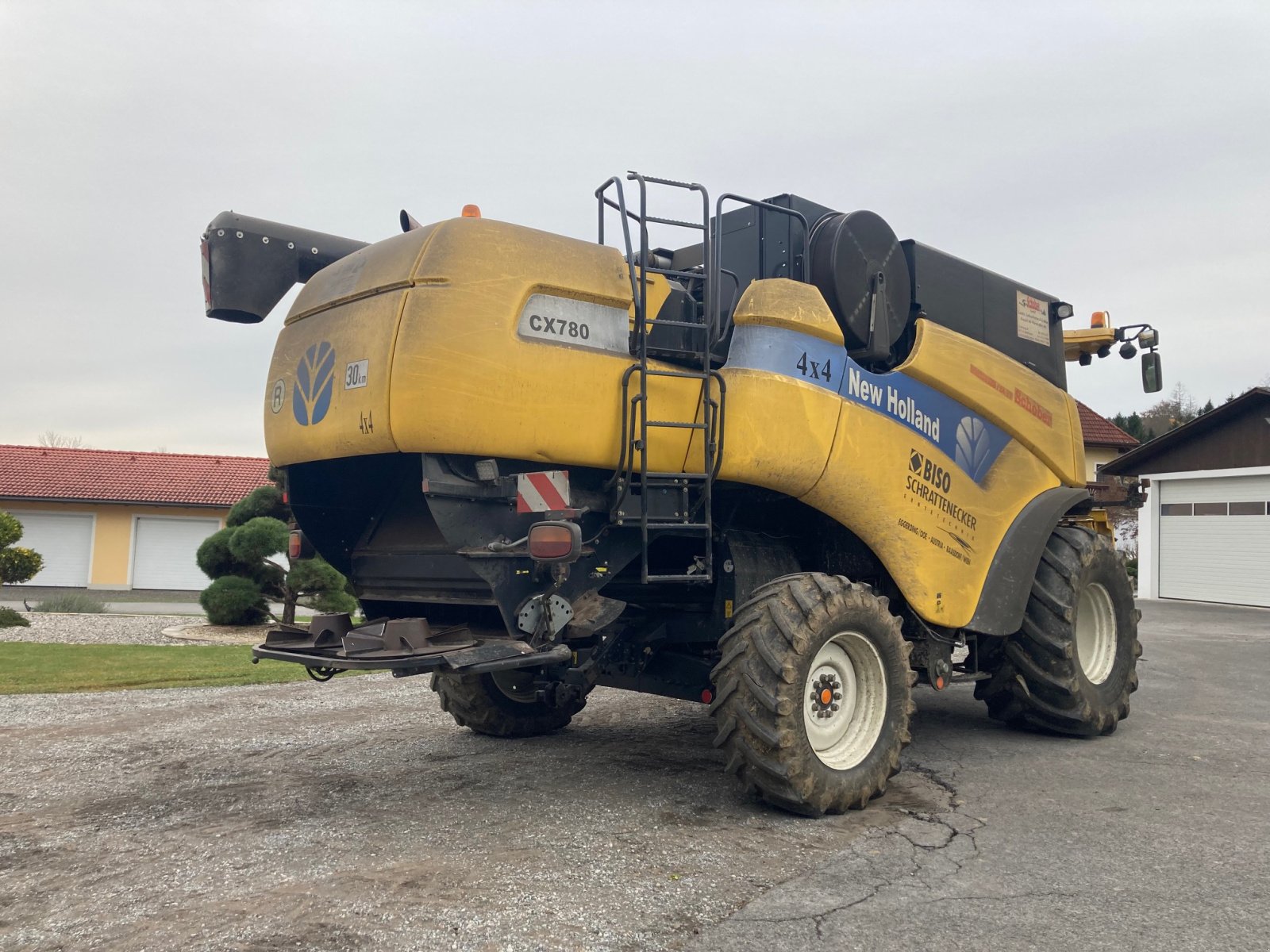 Mähdrescher del tipo New Holland CX 780, Gebrauchtmaschine In St.Bartholomä (Immagine 4)