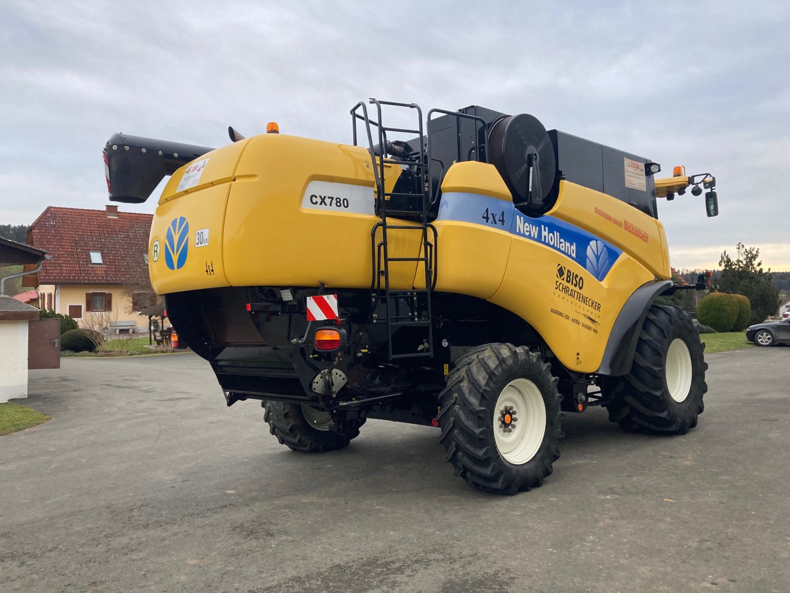 Mähdrescher типа New Holland CX 780, Gebrauchtmaschine в St.Bartholomä (Фотография 3)