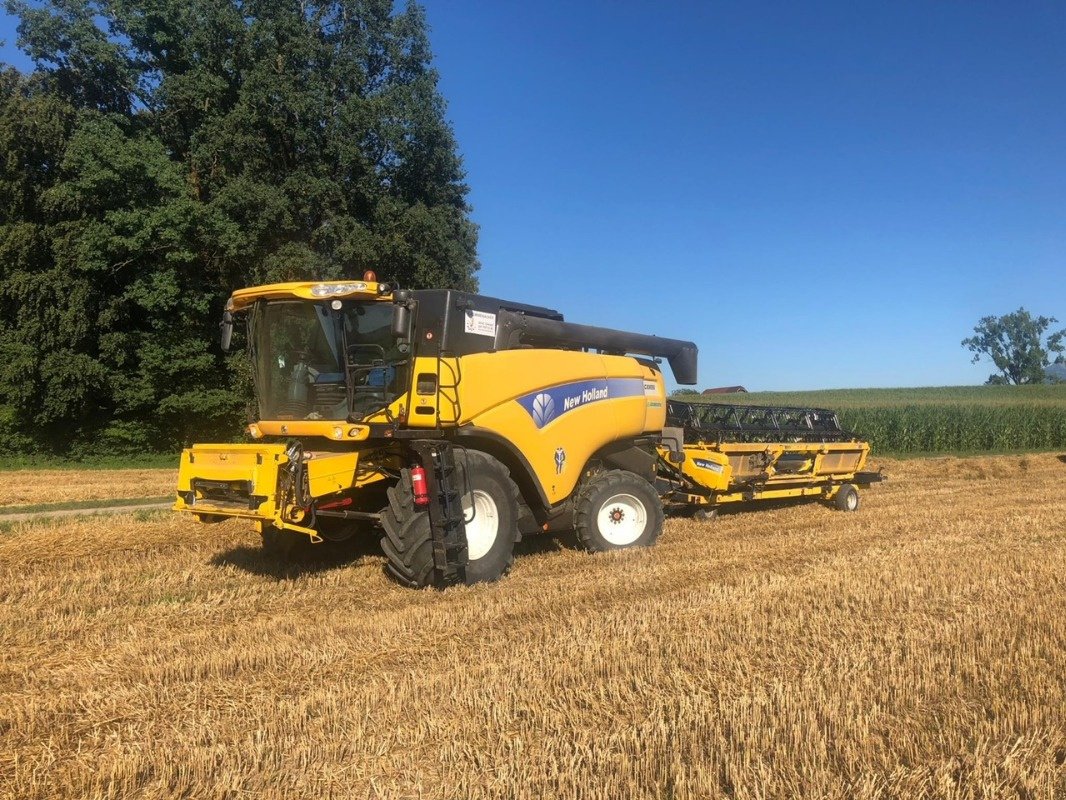 Mähdrescher typu New Holland CX 8050 Siebkastenhangausgleich! CH Maschine, Gebrauchtmaschine v Schutterzell (Obrázek 1)