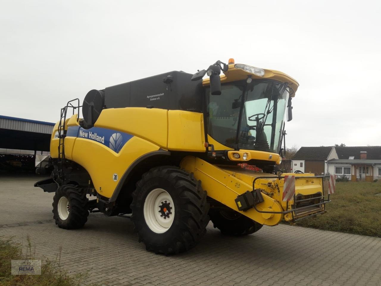 Mähdrescher Türe ait New Holland CX 8080, Gebrauchtmaschine içinde Belzig-Schwanebeck (resim 1)