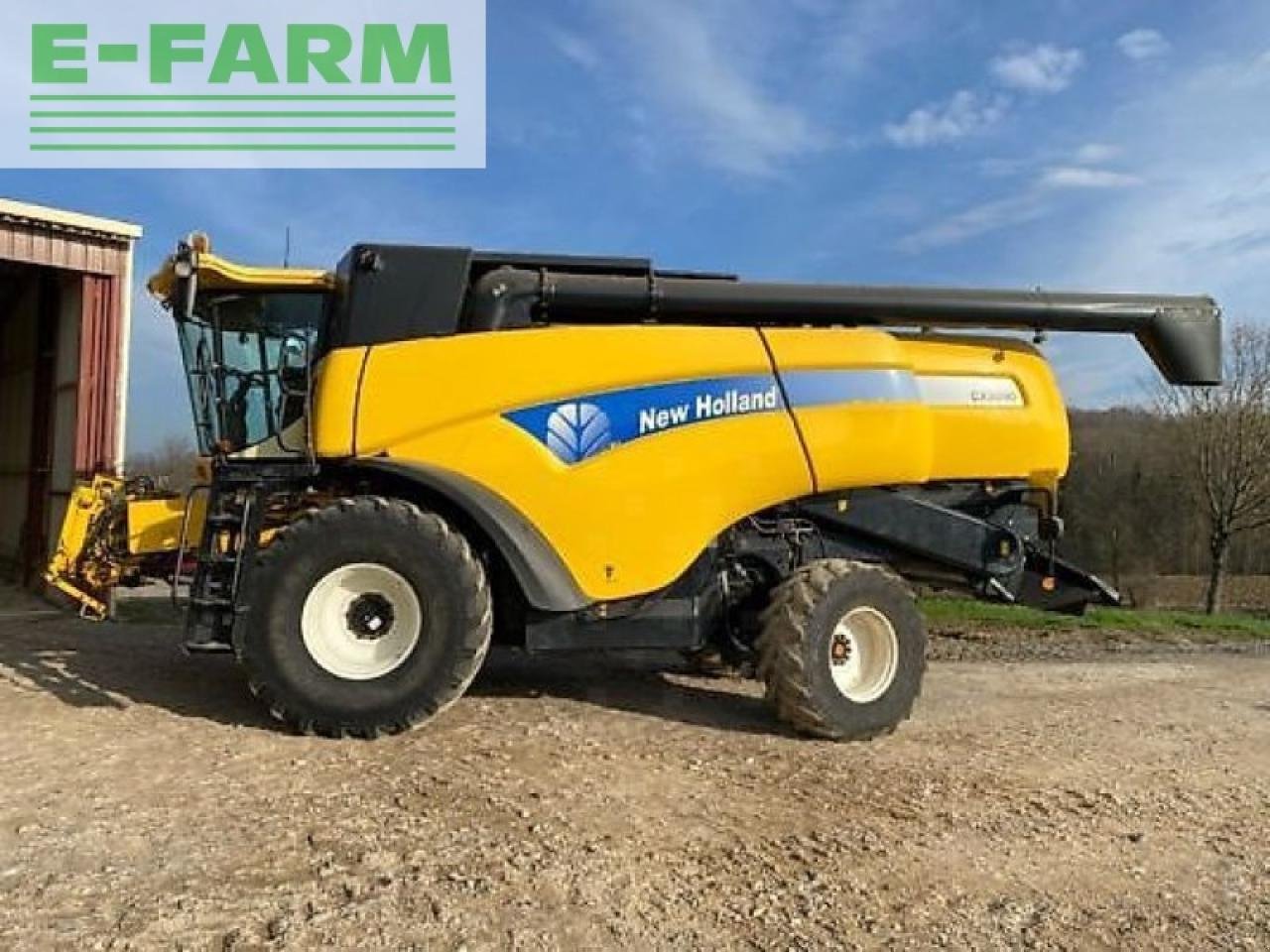 Mähdrescher van het type New Holland cx 8090, Gebrauchtmaschine in MARLENHEIM (Foto 4)