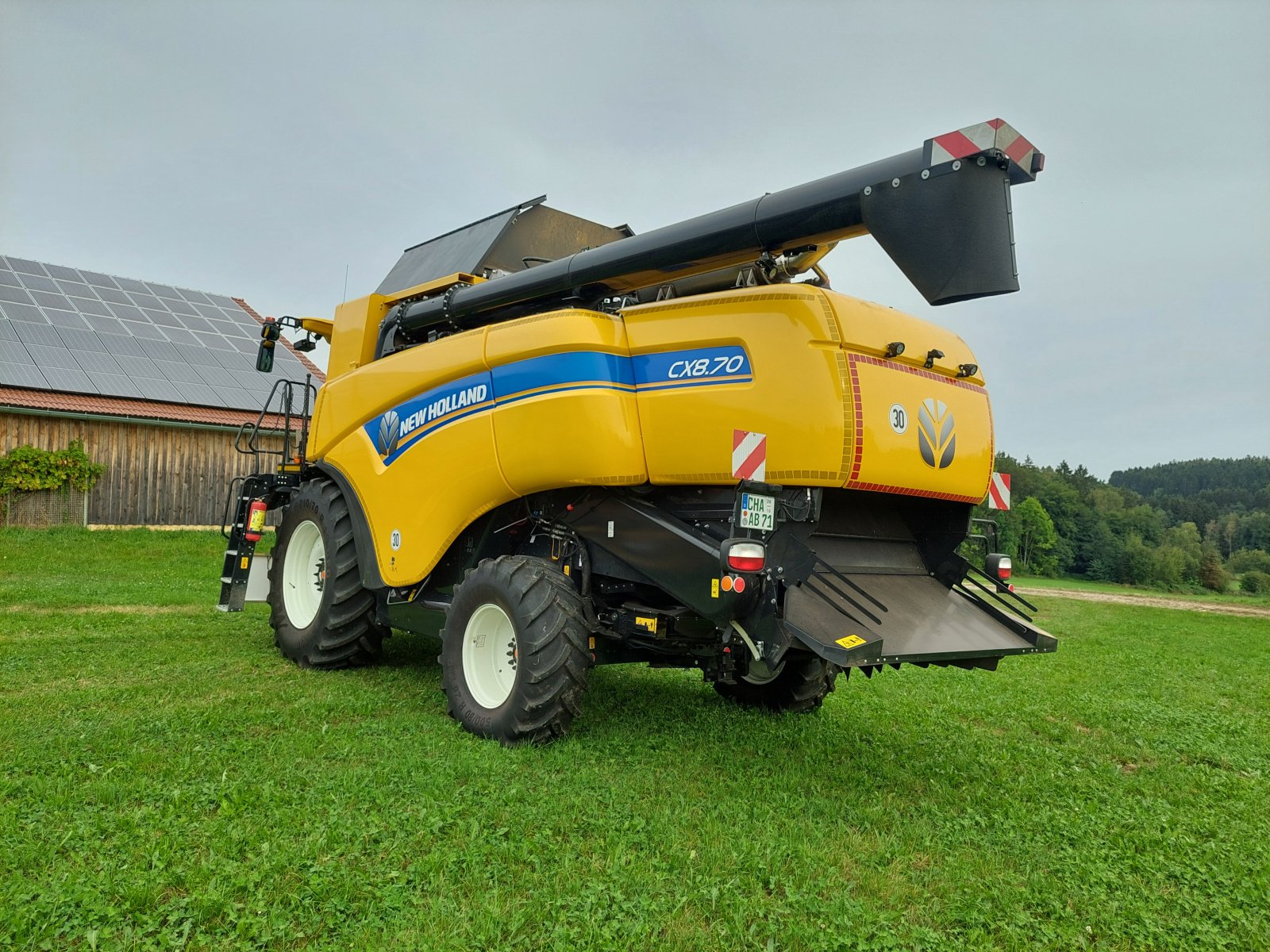 Mähdrescher a típus New Holland CX 8.70, Gebrauchtmaschine ekkor: Miltach (Kép 9)