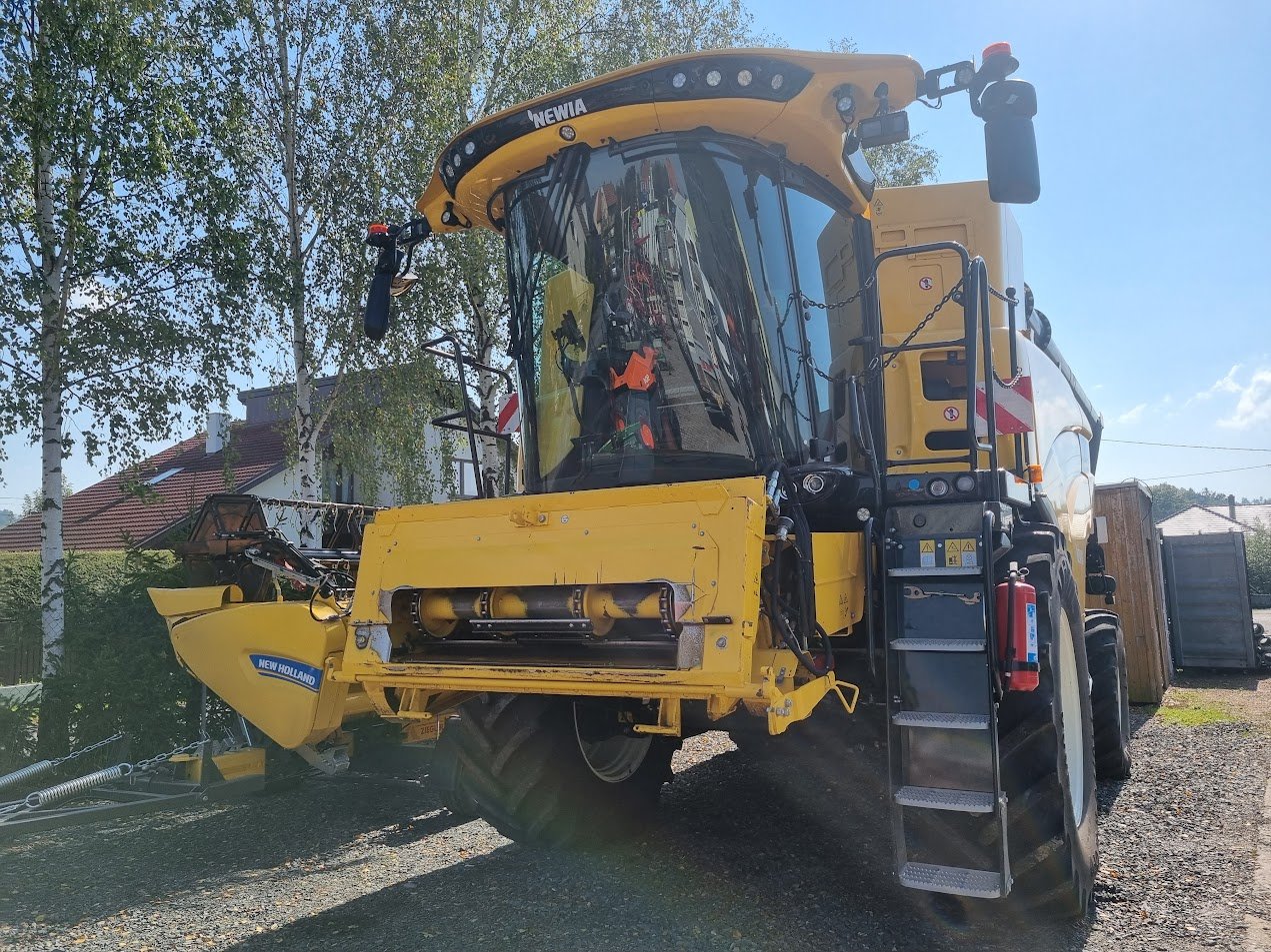 Mähdrescher typu New Holland CX 8.70, Gebrauchtmaschine v Stankov (Obrázek 2)