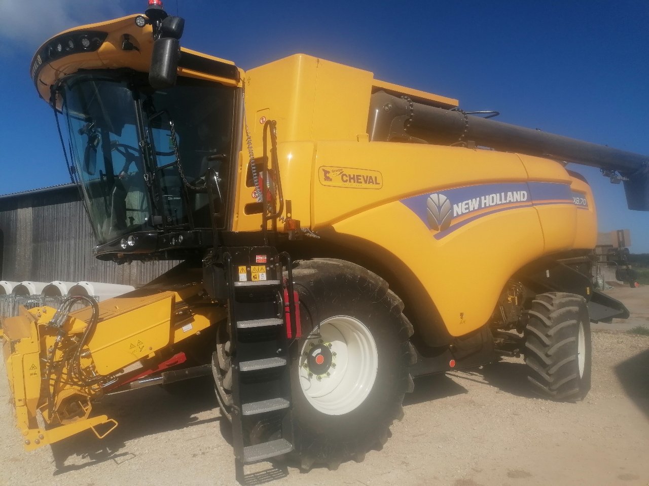 Mähdrescher του τύπου New Holland Cx 8.70, Gebrauchtmaschine σε Gondrecourt-le-Château (Φωτογραφία 1)