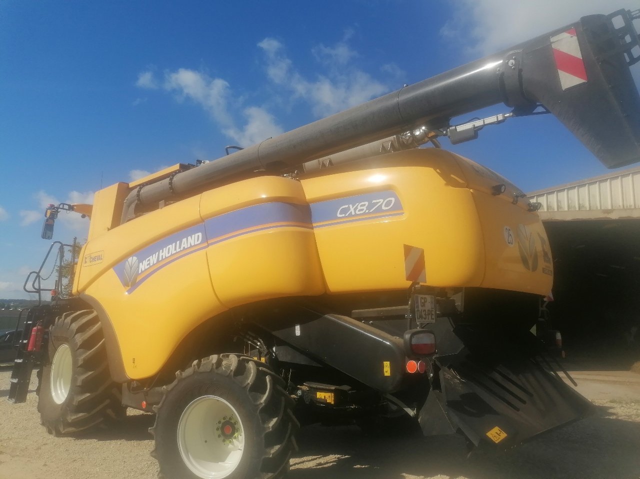 Mähdrescher van het type New Holland Cx 8.70, Gebrauchtmaschine in Gondrecourt-le-Château (Foto 4)