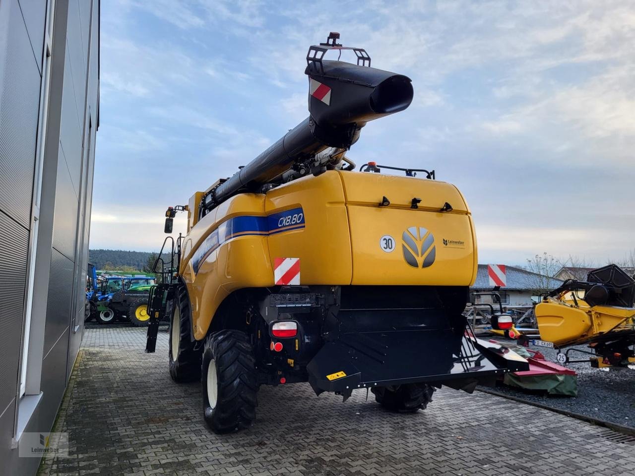 Mähdrescher van het type New Holland CX 8.80 Allrad, Gebrauchtmaschine in Neuhof - Dorfborn (Foto 4)