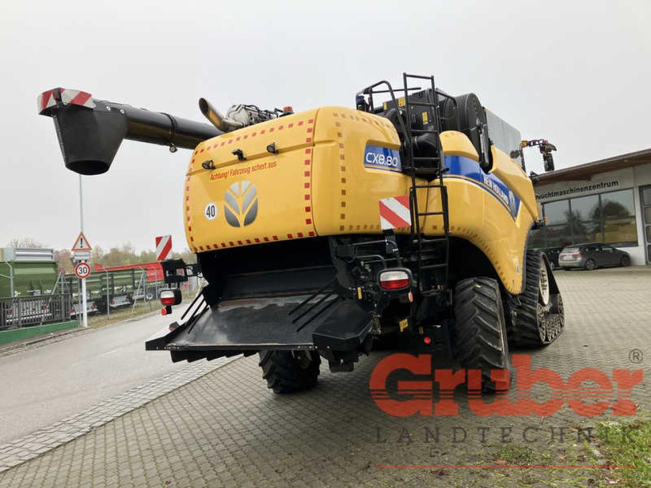 Mähdrescher du type New Holland CX 8.80 Raupe, Gebrauchtmaschine en Ampfing (Photo 4)