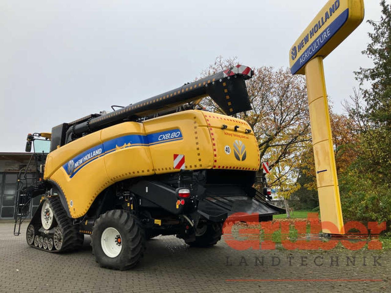 Mähdrescher du type New Holland CX 8.80 Raupe, Gebrauchtmaschine en Ampfing (Photo 7)