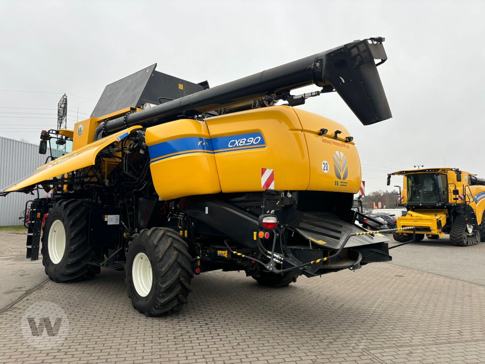 Mähdrescher del tipo New Holland CX 8.90, Gebrauchtmaschine In Bützow (Immagine 3)