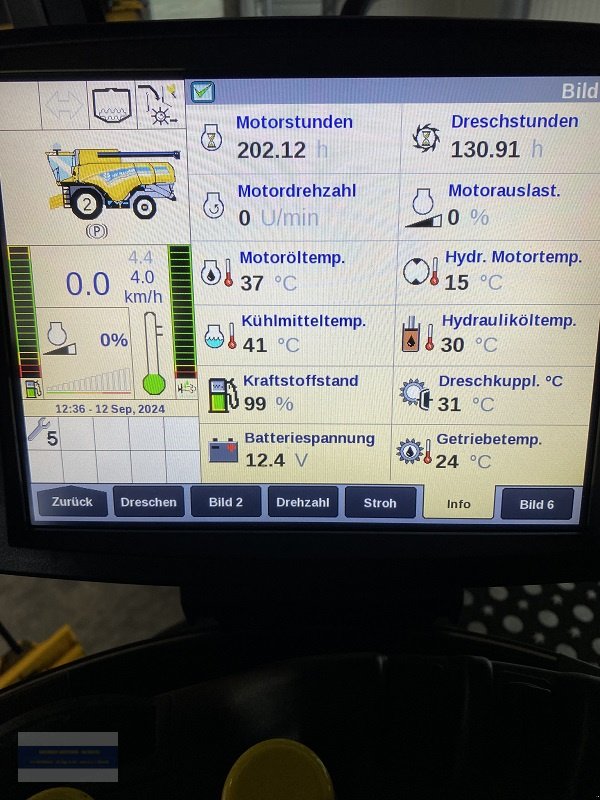 Mähdrescher des Typs New Holland CX 8.90, Gebrauchtmaschine in Bad Köstritz (Bild 13)