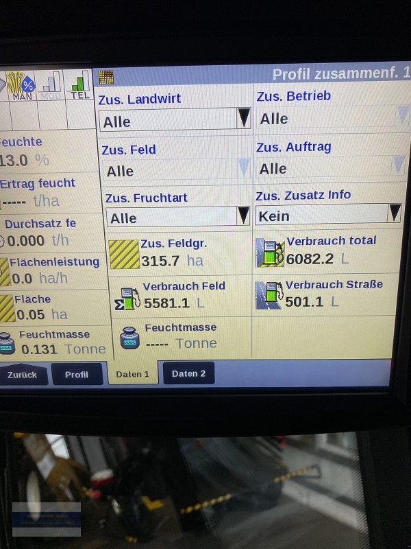 Mähdrescher des Typs New Holland CX 8.90, Gebrauchtmaschine in Bad Köstritz (Bild 14)