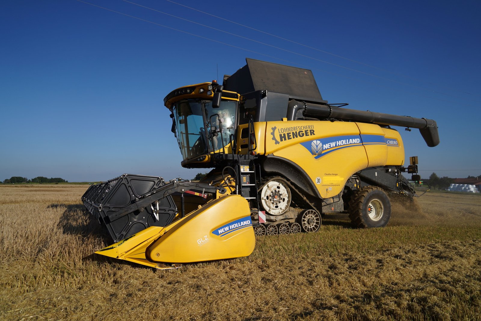 Mähdrescher del tipo New Holland CX 8.90, Gebrauchtmaschine en Nürtingen (Imagen 1)