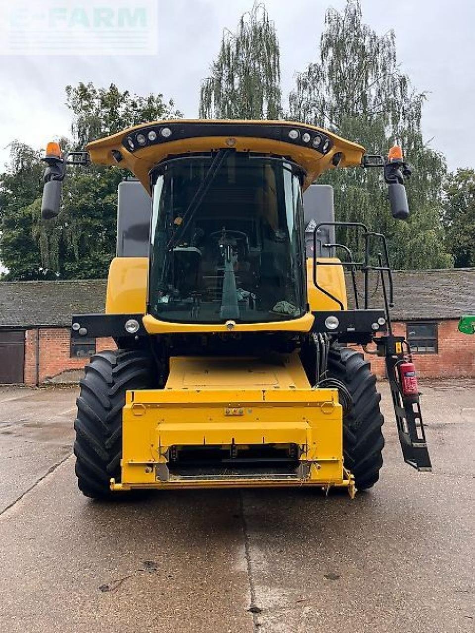 Mähdrescher van het type New Holland cx5.90, Gebrauchtmaschine in SHREWSBURRY (Foto 9)