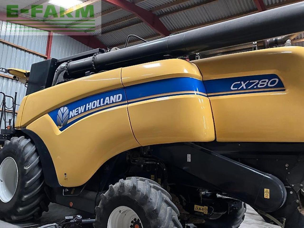 Mähdrescher za tip New Holland cx7.80, Gebrauchtmaschine u SHREWSBURRY (Slika 13)