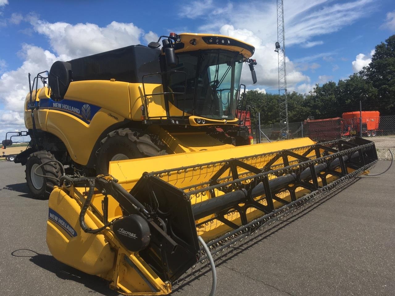 Mähdrescher Türe ait New Holland CX8.70, Gebrauchtmaschine içinde Farsø (resim 8)