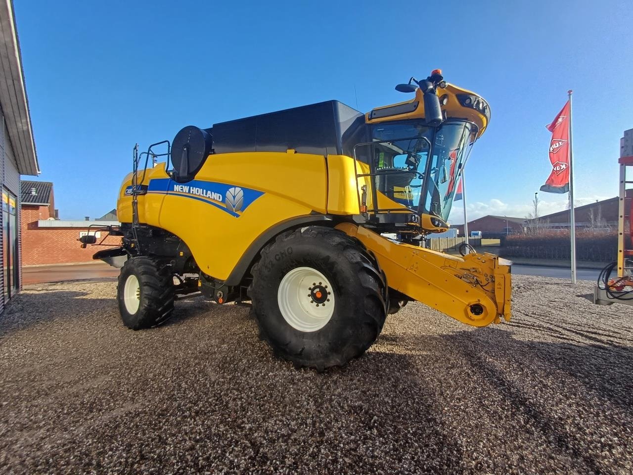 Mähdrescher van het type New Holland CX8.90 ST5 ZED, Gebrauchtmaschine in Skjern (Foto 5)