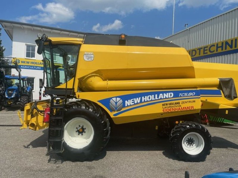 Mähdrescher типа New Holland TC 5.80, Gebrauchtmaschine в Burgkirchen (Фотография 4)