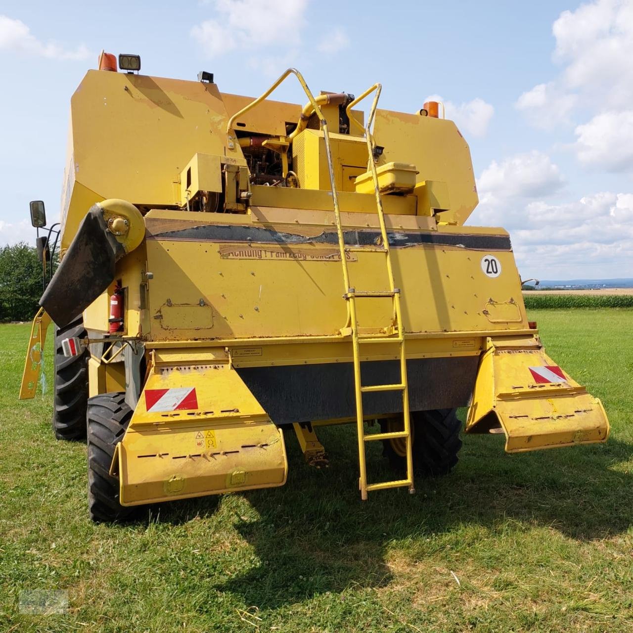 Mähdrescher des Typs New Holland TF 78, Gebrauchtmaschine in Pragsdorf (Bild 2)