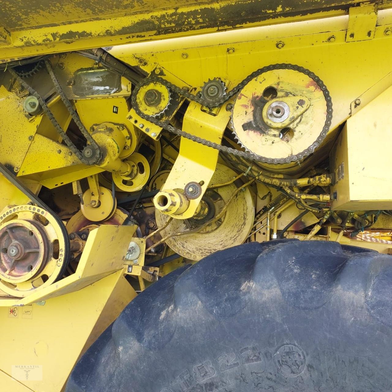 Mähdrescher Türe ait New Holland TF 78, Gebrauchtmaschine içinde Pragsdorf (resim 19)