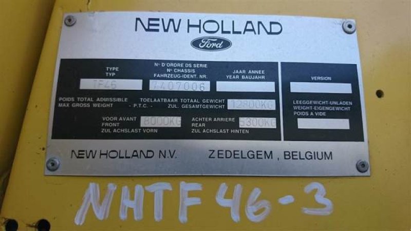 Mähdrescher typu New Holland TF46, Gebrauchtmaschine v Hemmet (Obrázok 7)