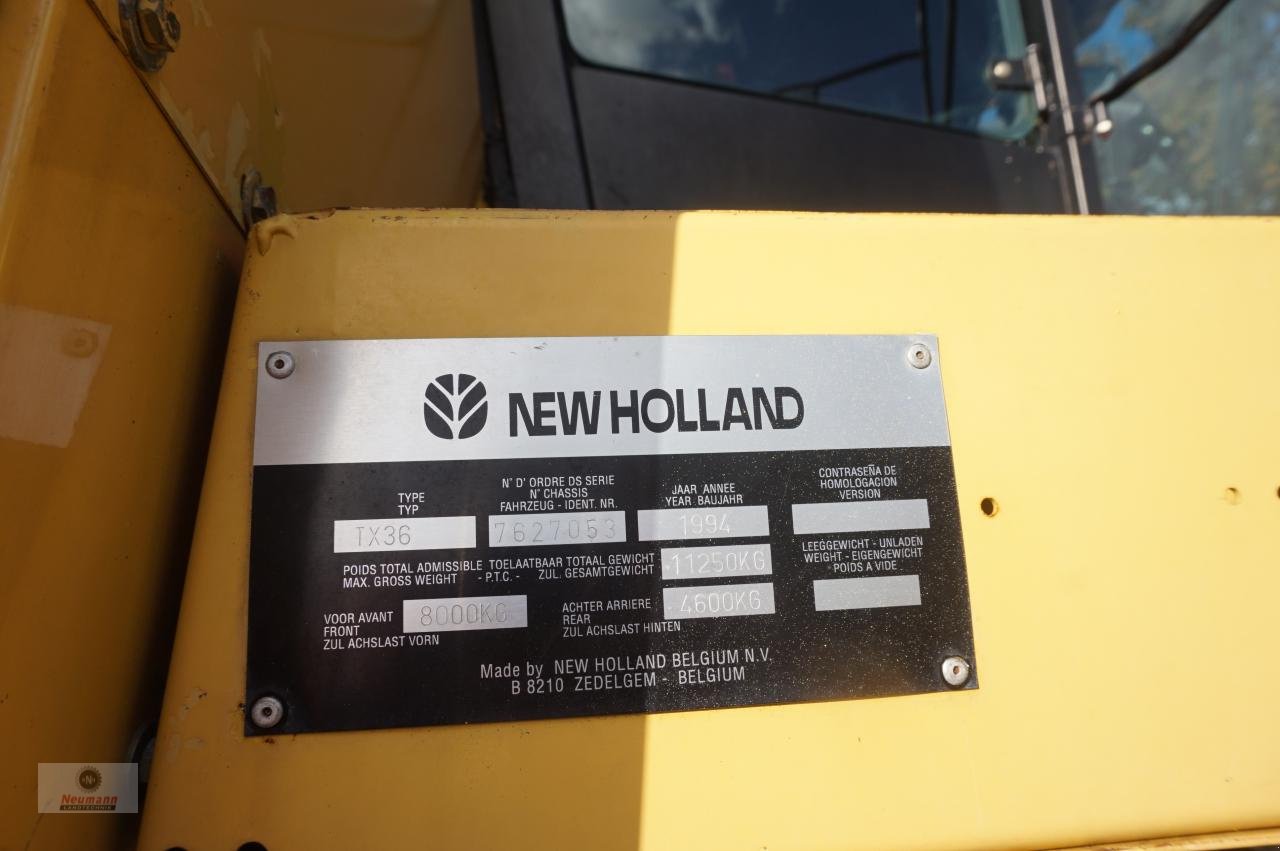 Mähdrescher typu New Holland TX 36, Gebrauchtmaschine v Barßel Harkebrügge (Obrázok 13)