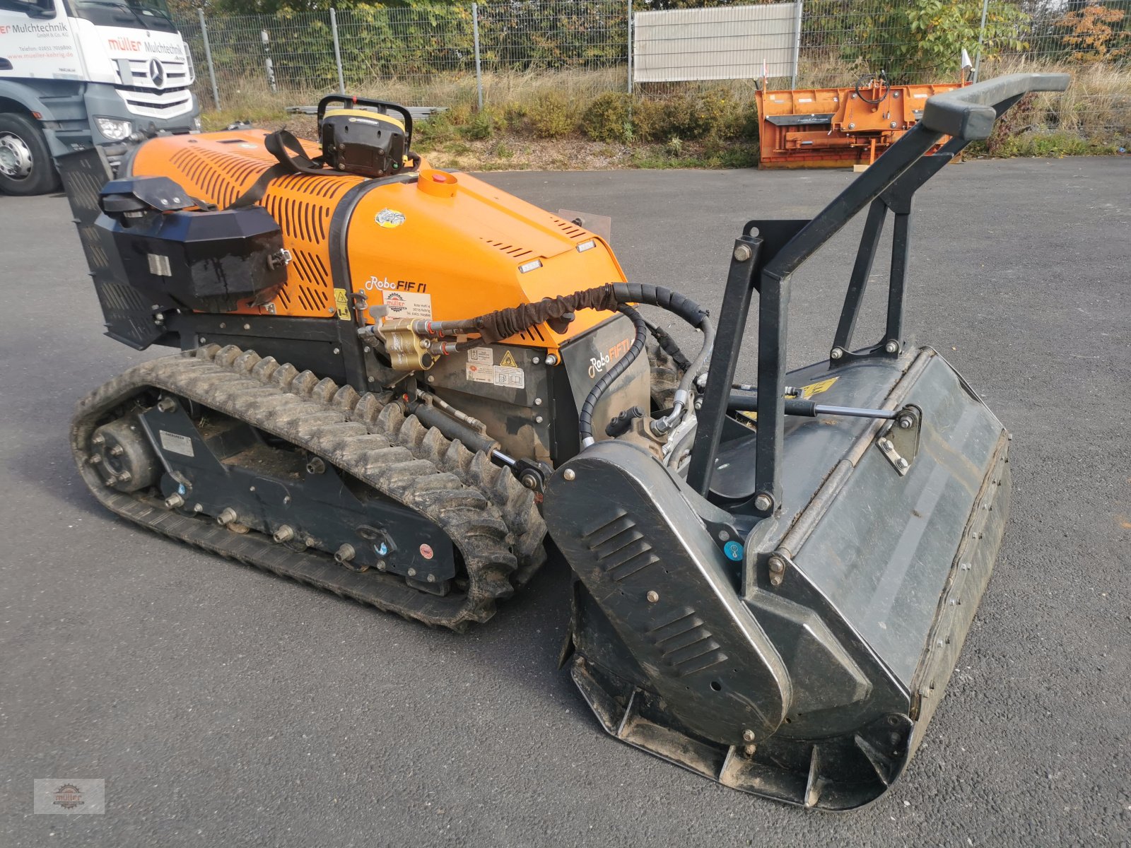 Mähraupe des Typs Energreen Robo Fifti, Gebrauchtmaschine in Kehrig (Bild 2)