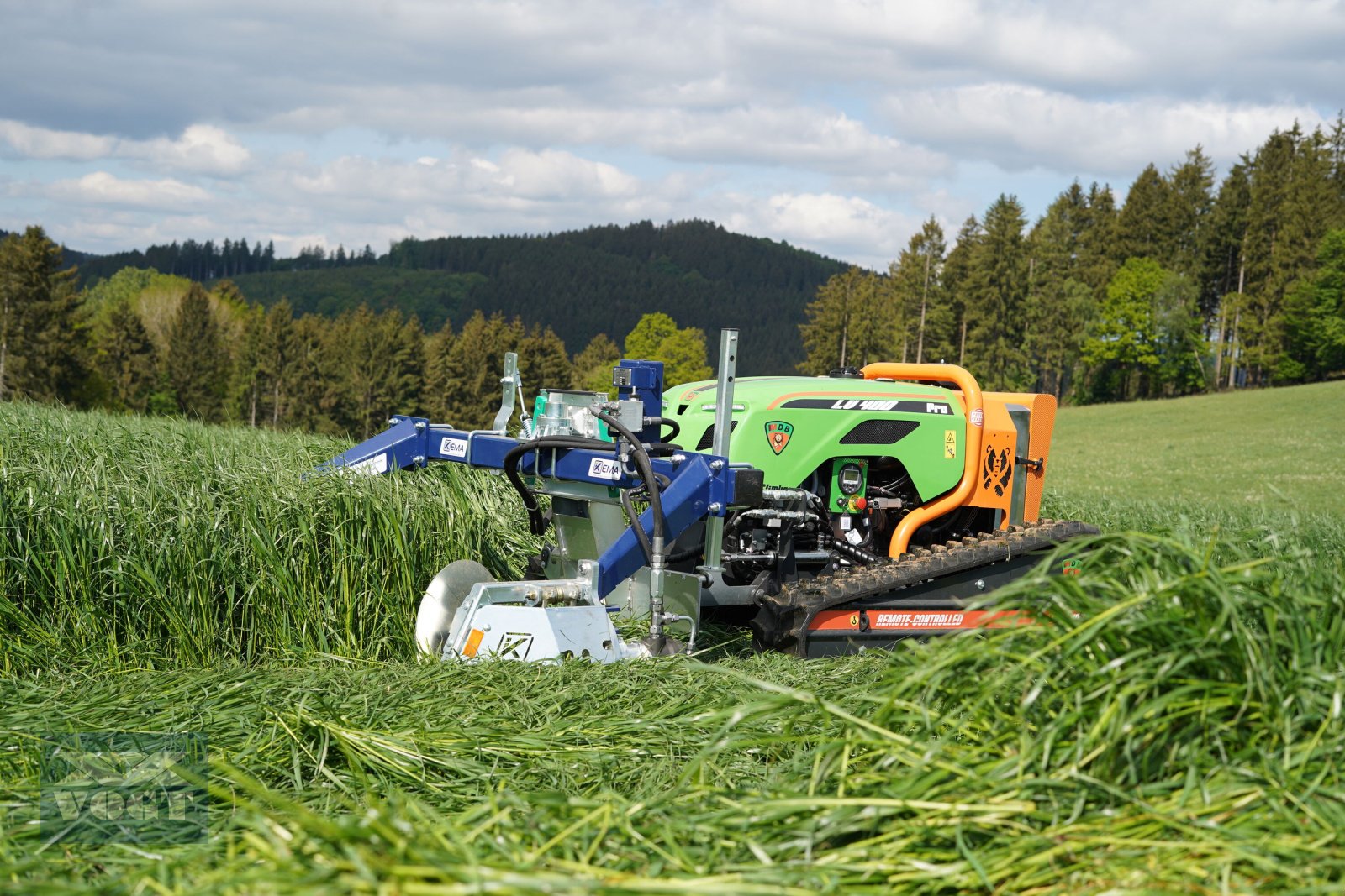 Mähraupe del tipo MDB LV400 PRO X Mähraupe /Funkraupe mit Doppelmesser Frontmähwerk-Lagergerät, Neumaschine en Schmallenberg (Imagen 9)