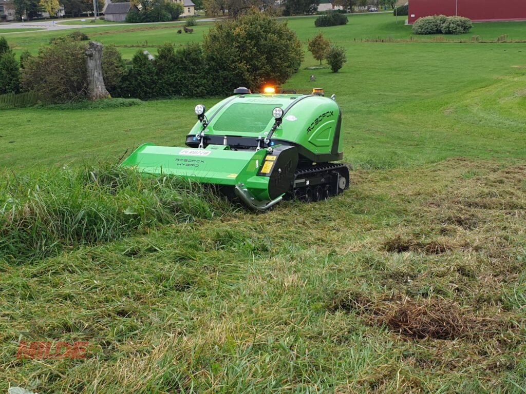 Mähraupe Türe ait Peruzzo RoboFox Elektro, Gebrauchtmaschine içinde Gebenbach (resim 1)