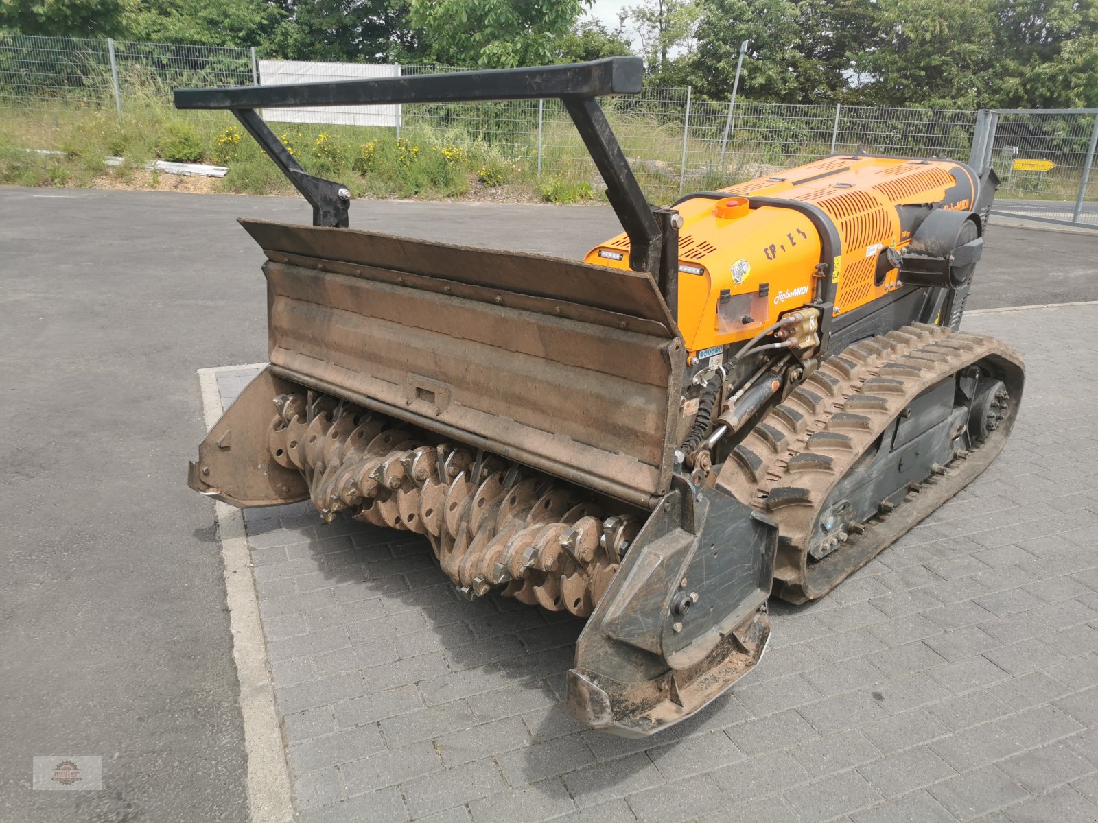 Mähroboter du type Energreen Robo Midi, Gebrauchtmaschine en Kehrig (Photo 9)