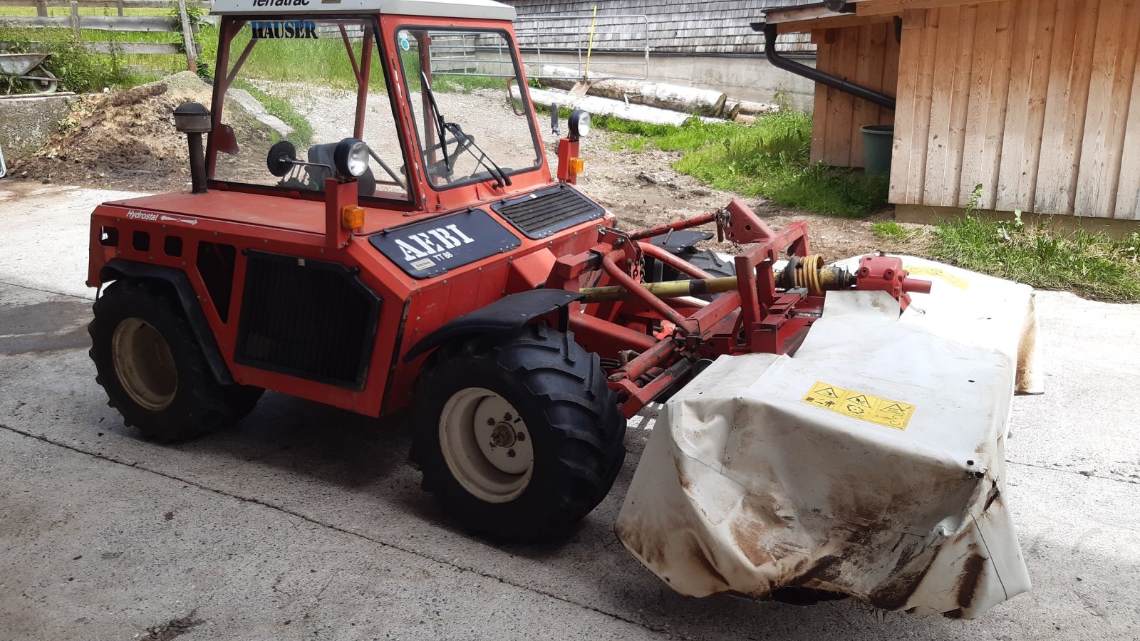 Mähtrak & Bergtrak tip Aebi TT 88, Gebrauchtmaschine in Tannheim (Poză 3)