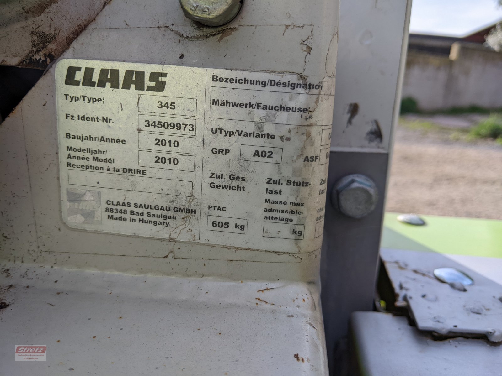 Mähwerk za tip CLAAS Corto 270 FN, Gebrauchtmaschine u Kirchlauter (Slika 3)