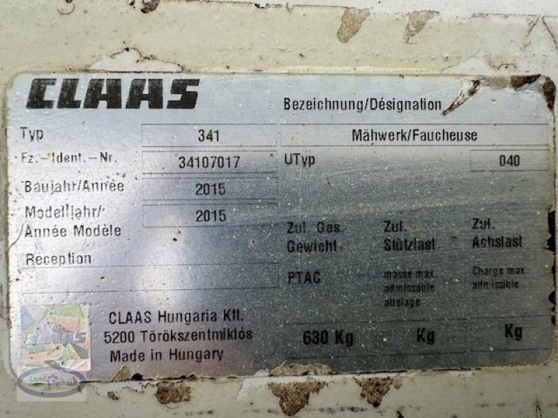 Mähwerk za tip CLAAS CORTO 290 F N, Gebrauchtmaschine u Münzkirchen (Slika 13)