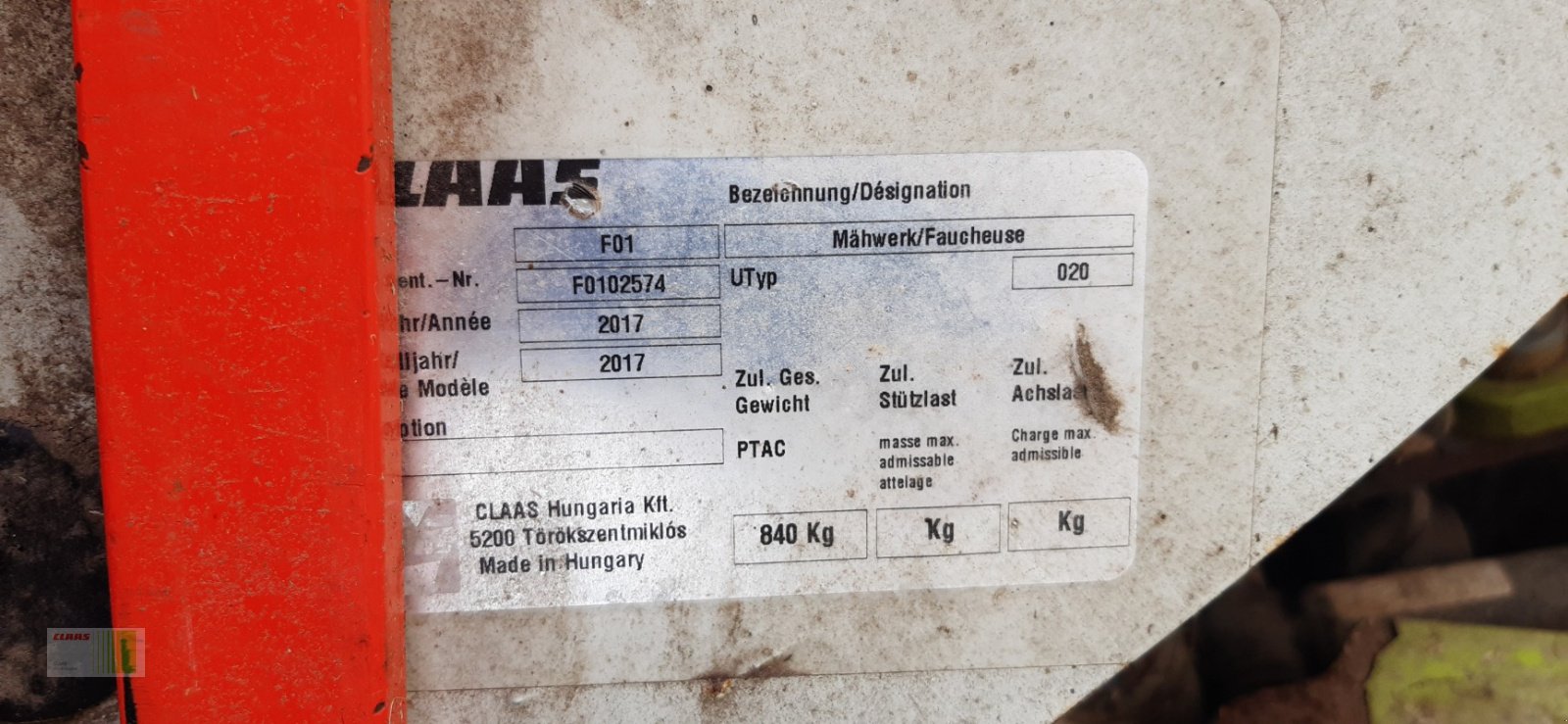 Mähwerk tip CLAAS CORTO 3200 FN PROFIL, Gebrauchtmaschine in Schenefeld (Poză 6)