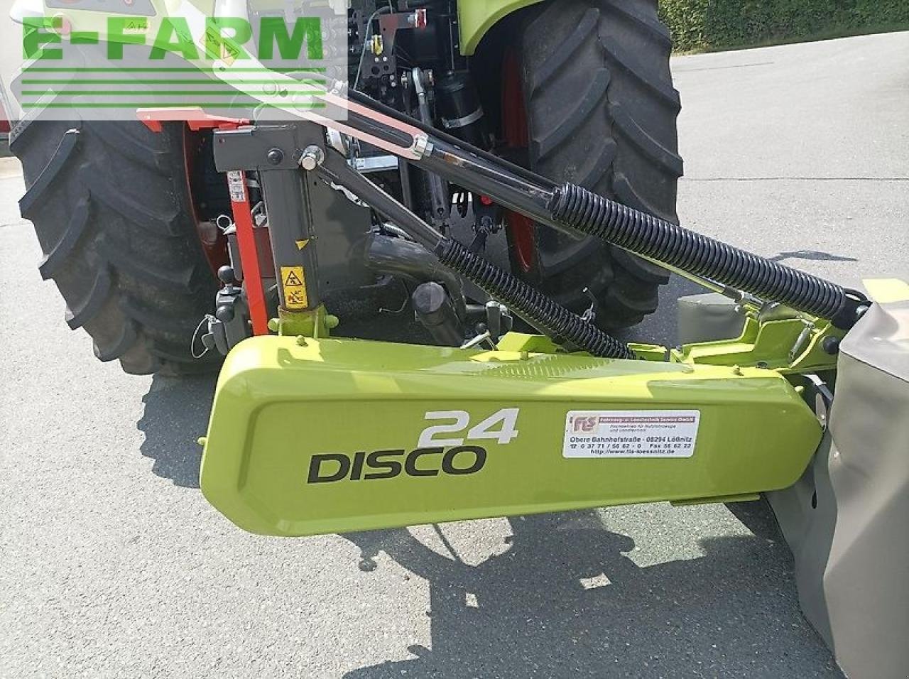 Mähwerk tipa CLAAS disco 24, Gebrauchtmaschine u LÖSSNITZ (Slika 10)