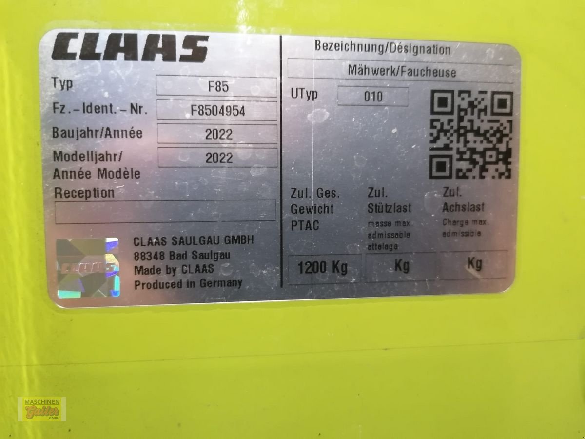 Mähwerk del tipo CLAAS Disco 3200 C Contour, Vorführmaschine In Kötschach (Immagine 2)