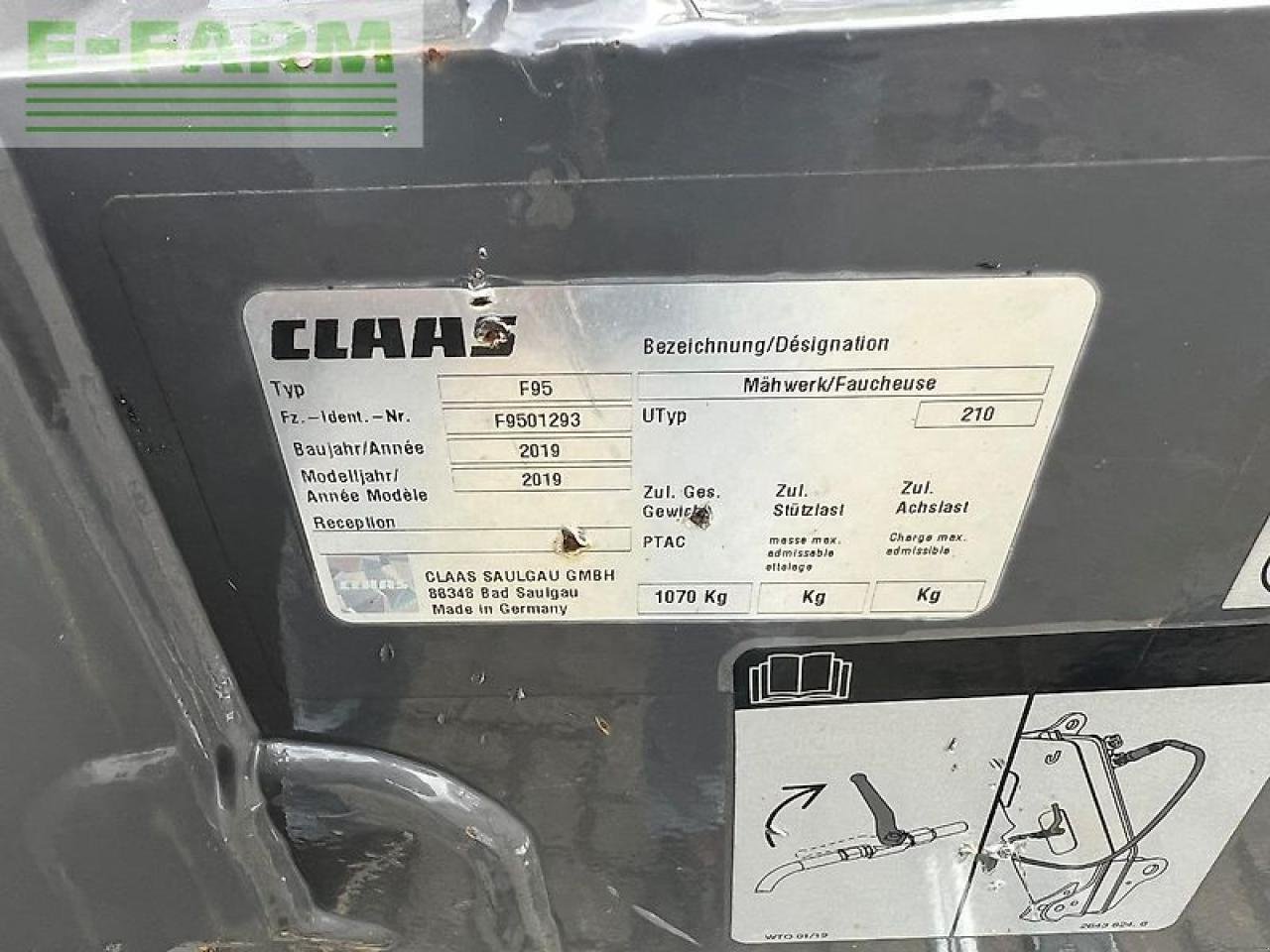 Mähwerk του τύπου CLAAS disco 3200 f move, Gebrauchtmaschine σε ag BROEKLAND (Φωτογραφία 5)