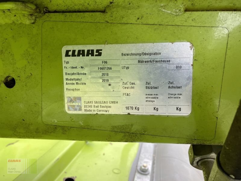 Mähwerk des Typs CLAAS DISCO 3200 FC  Anfahrschaden, Gebrauchtmaschine in Wassertrüdingen (Bild 13)