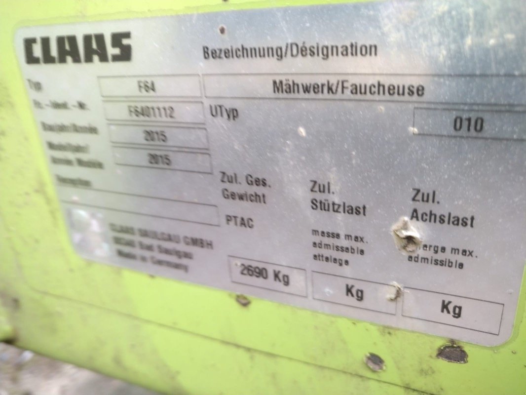 Mähwerk za tip CLAAS Disco 3200FC + Disco 9200 C, Gebrauchtmaschine u Liebenwalde (Slika 22)