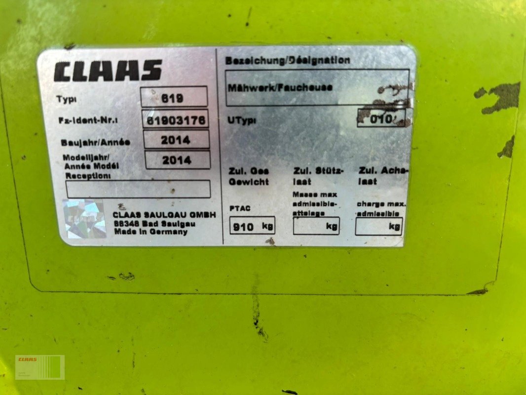 Mähwerk za tip CLAAS Disco 3500 Contour, Gebrauchtmaschine u Risum-Lindholm (Slika 12)