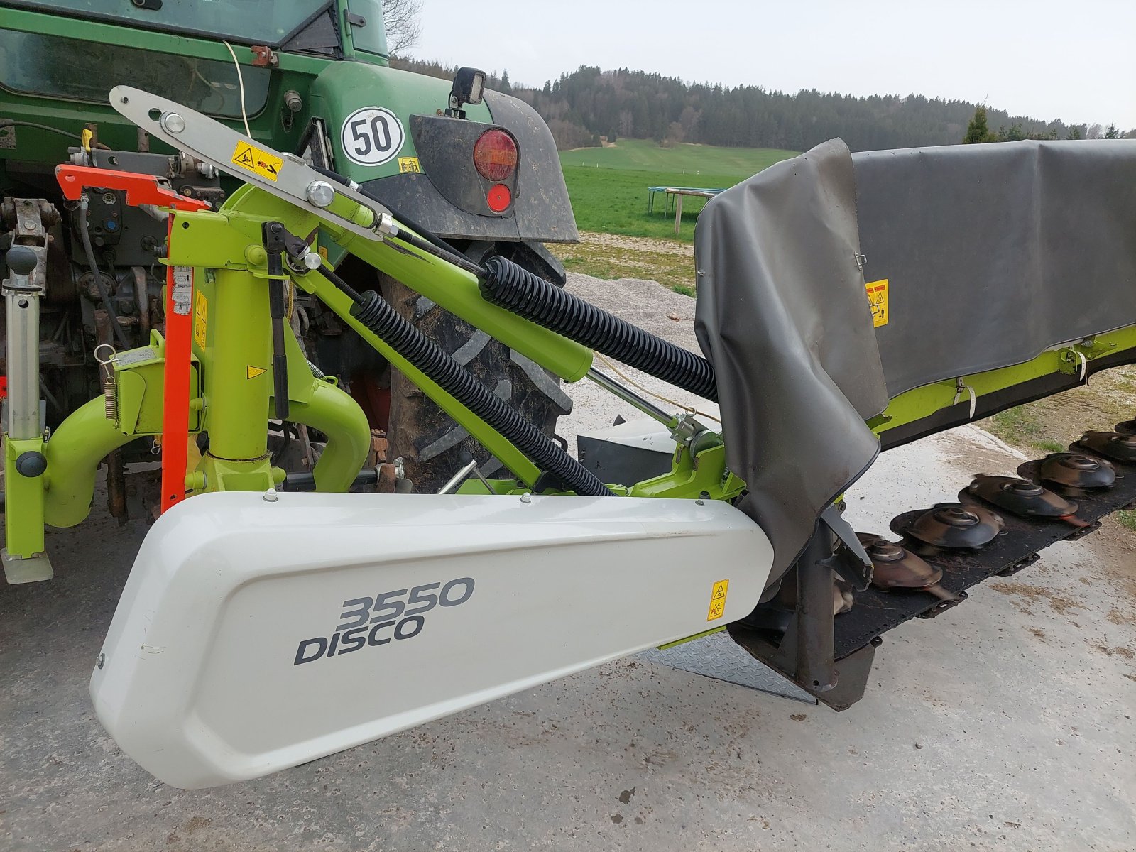 Mähwerk typu CLAAS DISCO 3550, Gebrauchtmaschine w Bairawies (Zdjęcie 2)