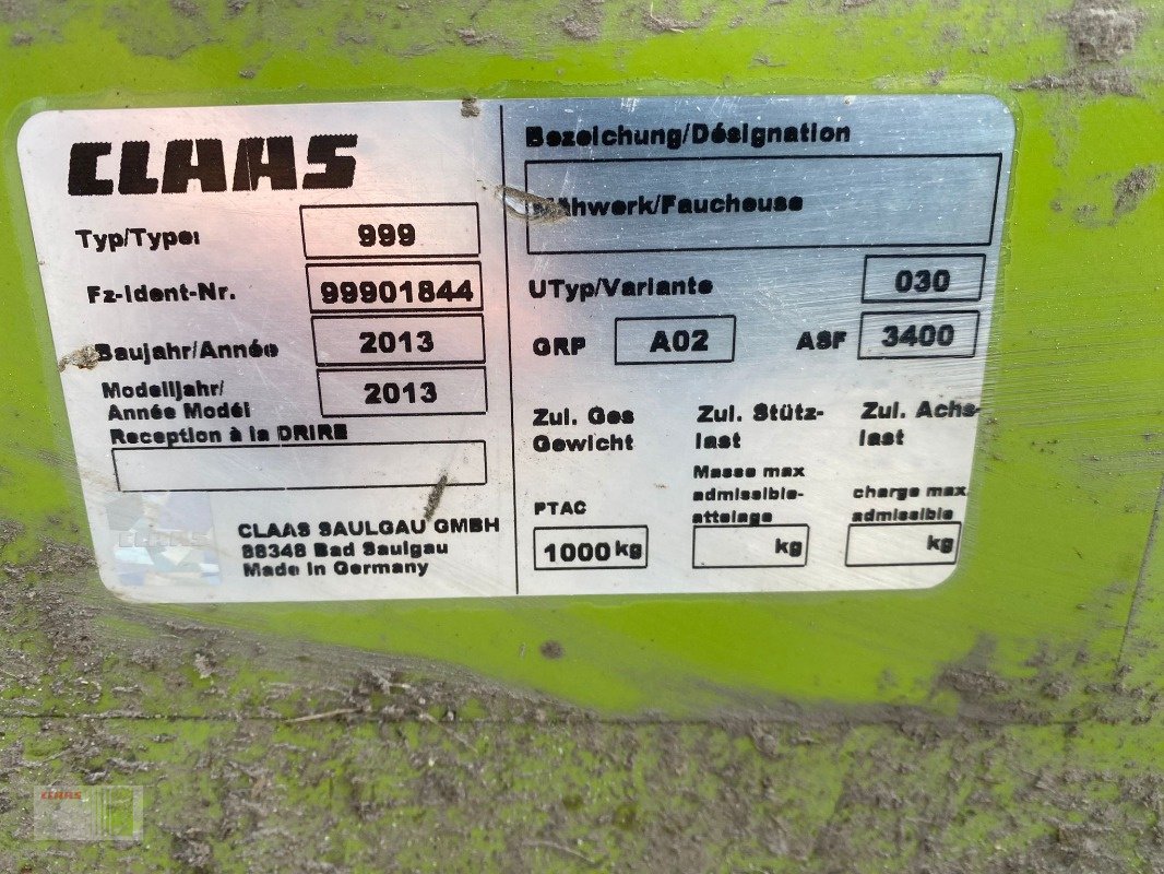 Mähwerk типа CLAAS Disco 3900 Contour, Gebrauchtmaschine в Risum-Lindholm (Фотография 3)