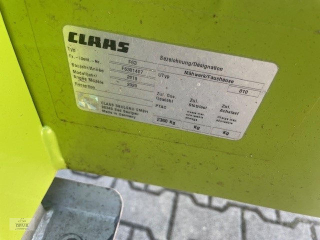 Mähwerk от тип CLAAS Disco 8500 C Contour, Gebrauchtmaschine в Belzig-Schwanebeck (Снимка 11)