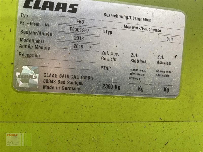 Mähwerk tip CLAAS DISCO 8500C+3200 FC !ABVERK.!, Gebrauchtmaschine in Vohburg (Poză 17)