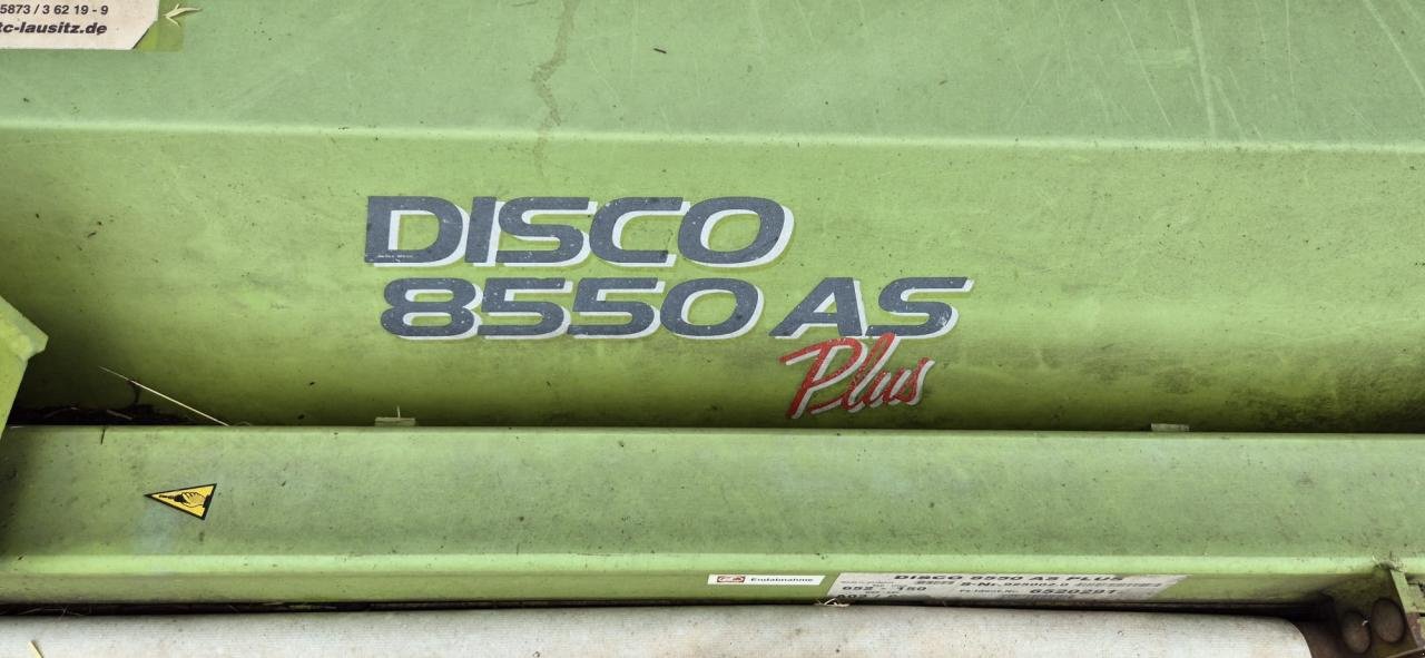 Mähwerk typu CLAAS Disco 8550 AS Plus, Gebrauchtmaschine w Könnern (Zdjęcie 4)