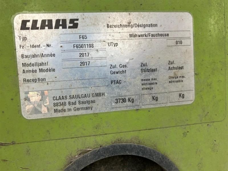 Mähwerk a típus CLAAS GEBR. MÄHWERK DISCO 9200 CAS, Gebrauchtmaschine ekkor: Plessa (Kép 18)