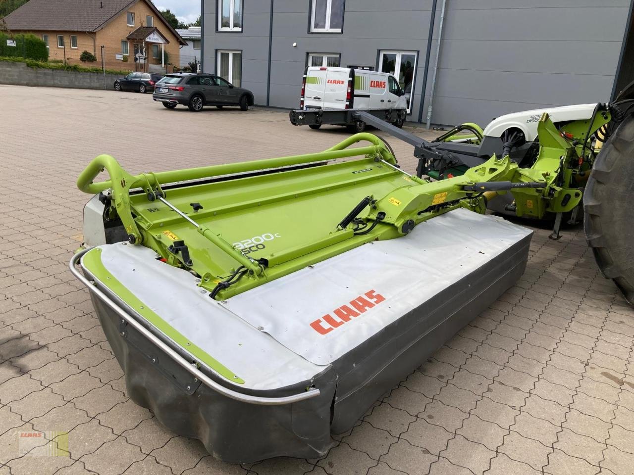 Mähwerk Türe ait CLAAS Mähkombination DISCO 9200 C AS AUTOSWATHER mit DISCO 3200 FC PROFIL, Aufbereiter, Gebrauchtmaschine içinde Ankum (resim 7)