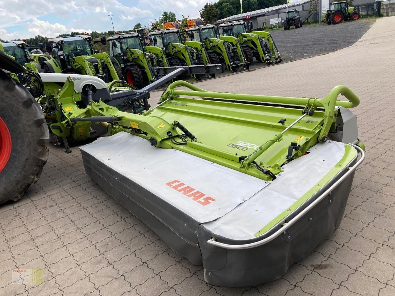 Mähwerk Türe ait CLAAS Mähkombination DISCO 9200 C AS AUTOSWATHER mit DISCO 3200 FC PROFIL, Aufbereiter, Gebrauchtmaschine içinde Ankum (resim 8)