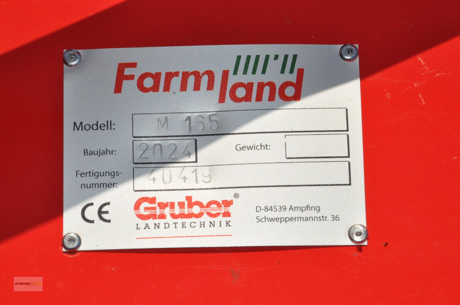 Mähwerk of the type Farmland M 165, Neumaschine in Lalling (Picture 8)