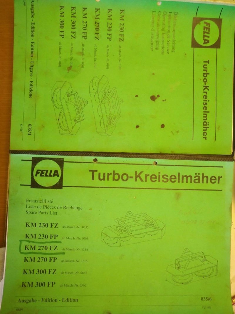 Mähwerk типа Fella KM 270 FZ, Gebrauchtmaschine в Liebenwalde (Фотография 10)