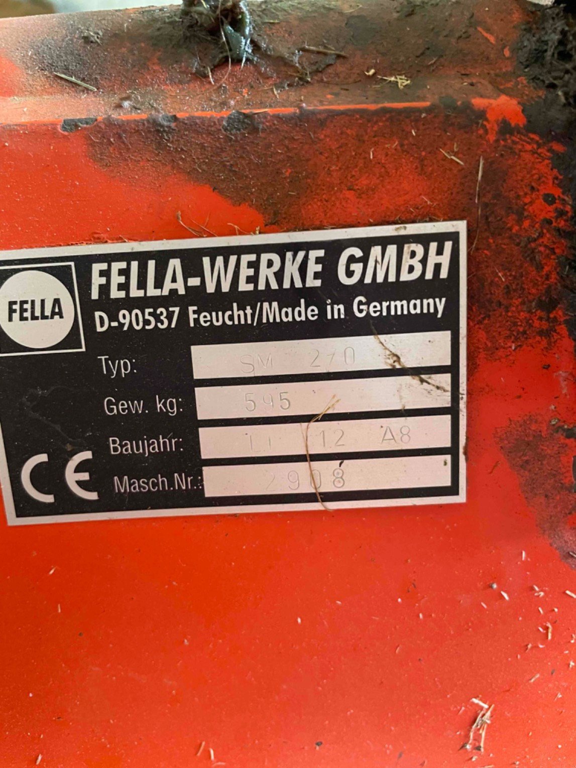 Mähwerk du type Fella SM 270, Gebrauchtmaschine en Aubiet (Photo 4)